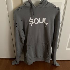 SoulCycle Distressed Unisex Hoodie